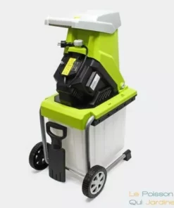 LEPOISSONQUIJARDINEFR Broyeur De Jardin 4000 T/min Feuilles Et Petites Branches 50 L 2500W -Promos Broyeur de végétaux Magasin 11520032 5