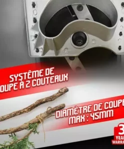 ELEM GARDEN TECHNIC Broyeur De Végétaux électrique 2400W -Promos Broyeur de végétaux Magasin 12378407 4