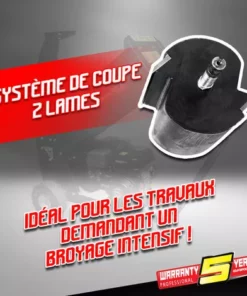 GARDEO PRO Broyeur De Végétaux Thermique 196CC - 50mm 10 GARDEO PRO Broyeur De Végétaux Thermique 196CC - 50mm -Promos Broyeur de végétaux Magasin 12443707 4