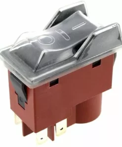 Interrupteur 4 Cosses Marche - Arret Pour Broyeur Vegetaux Trimma