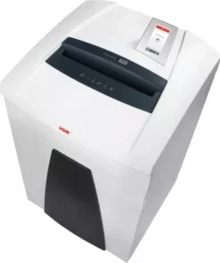 Destructeur De Documents 8 Feuilles Coupe Bandes 1 Mm - 1854121 - Hsm - Blanc -Promos Broyeur de végétaux Magasin 12860624 3