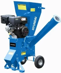 HYUNDAI Broyeur à Végétaux Thermique 420 Cm³ 9 Cm Moteur 4 Temps HBT420