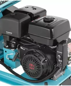 HILLVERT Broyeur De Végétaux Roues Réservoir 5L Ø De Coupe Max. 100Mm 3.600 Tr/Min 15 Cv - Noir, Gris -Promos Broyeur de végétaux Magasin 16277674 3