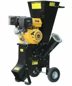 Varan Motors - 93022 Broyeur De Végétaux Thermique 420CC 13CV, Max 85mm - Noir