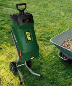 GARDEBRUK - Broyeur De Jardin Végétaux 2400 W Déchiqueteur Jardin électrique Sac Ramassage 2x50L Branches Arbuste 45mm Déchets Verts -Promos Broyeur de végétaux Magasin 18477492 3