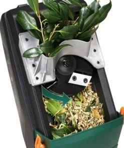 GARDEBRUK - Broyeur De Jardin Végétaux 2400 W Déchiqueteur Jardin électrique Sac Ramassage 2x50L Branches Arbuste 45mm Déchets Verts -Promos Broyeur de végétaux Magasin 18477492 5