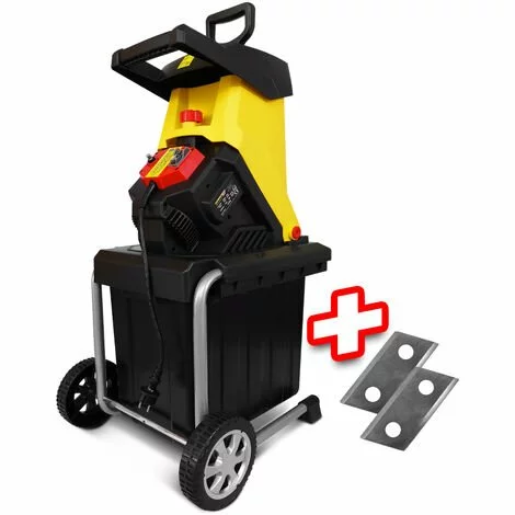 GARDEOPRO Broyeur De Végétaux électrique 2500W - Gardeo 3 GARDEOPRO Broyeur De Végétaux électrique 2500W - Gardeo