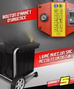 GARDEOPRO Broyeur De Végétaux électrique 2500W - Gardeo 9 GARDEOPRO Broyeur De Végétaux électrique 2500W - Gardeo -Promos Broyeur de végétaux Magasin 18596402 3