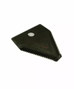 Varan Motors - Triangularblade Lame De Rechange Triangulaire Pour Broyeur De Végétaux Thermique, 8.3x7.5x0.3cm - Noir