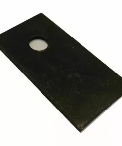 Varan Motors - Rectangblade Lame De Rechange Rectangulaire Pour Broyeur De Végétaux Thermique 93022 - Noir