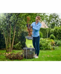 Pack RYOBI Broyeur De Végétaux 2500W RSH2545B - Jeu De 2 Lames Pour Broyeur RAC351 -Promos Broyeur de végétaux Magasin 23420306 4