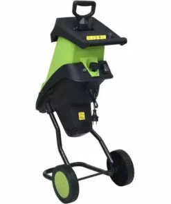 YOUTHUP Broyeur électrique De Jardin Avec 2 Lames Supplémentaires 2400W - Vert -Promos Broyeur de végétaux Magasin 24520747 2
