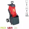 Broyeur De Jardin électrique 2500W Coupe 45mm ECO LEA LE54250-45N - Rouge 2 Broyeur De Jardin électrique 2500W Coupe 45mm ECO LEA LE54250-45N - Rouge -Promos Broyeur de végétaux Magasin 25244888 1