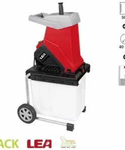 Broyeur De Branches électrique 2500W Coupe 40mm LEA LE54250-40B - Rouge