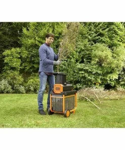 Black & Decker BEGAS5800 Broyeur De Végétaux Silencieux 2800W Ø45mm, 45l -Promos Broyeur de végétaux Magasin 25459468 3