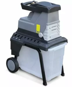 VOLTR – Broyeur De Branches électrique à Rotor – Moteur 2800W à Induction. Avec Bac De Récupération 55L. Puissant Et Silencieux