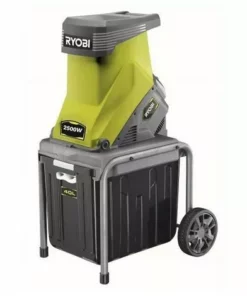 RYOBI Broyeur 2500W - Porte-couteaux - Bac 40L