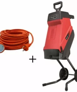 BROYEUR JARDIN ELECTRIQUE 2,4kW 45MM SCHEPPACH GS55 + EXTENSION CABLE 20 MT