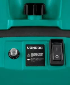 VONROC Broyeur De Végétaux 2500W – Pour Branches Jusqu’à Ø45mm - Bac De Ramassage De 45L Et Poussoir Inclus -Promos Broyeur de végétaux Magasin 41842130 3