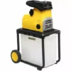 Broyeur De Bois-Bio Wood Shredder 2800W Electric Garland Yellow Black Chipper 355 Le 60El 130203 -Promos Broyeur de végétaux Magasin 42127575 1