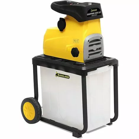 Broyeur De Bois-Bio Wood Shredder 2800W Electric Garland Yellow Black Chipper 355 Le 60El 130203 3 Broyeur De Bois-Bio Wood Shredder 2800W Electric Garland Yellow Black Chipper 355 Le 60El 130203