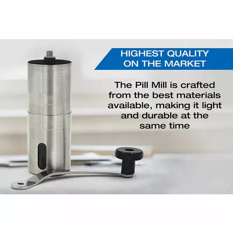 ECHOO Broyeur De Pilules - Broie Plusieurs Comprimés En Une Poudre Fine - Broyeur De Médicaments En Métal 6 ECHOO Broyeur De Pilules - Broie Plusieurs Comprimés En Une Poudre Fine - Broyeur De Médicaments En Métal – Image 4