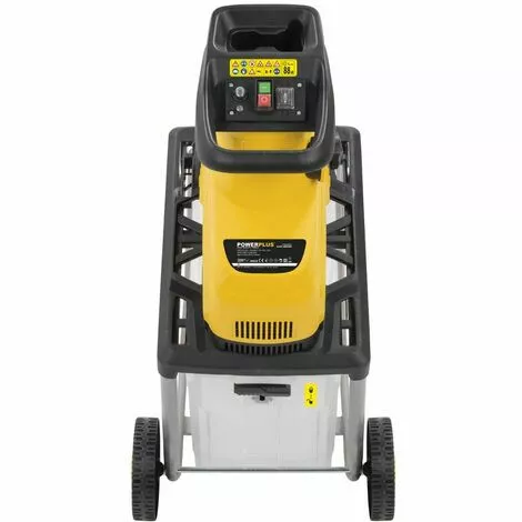 POWER PLUS Powerplus - Yellow - POWXG6462 - Moteur à Induction - Broyeur De Végétaux - 2800W Silencieux 7 POWER PLUS Powerplus - Yellow - POWXG6462 - Moteur à Induction - Broyeur De Végétaux - 2800W Silencieux – Image 5