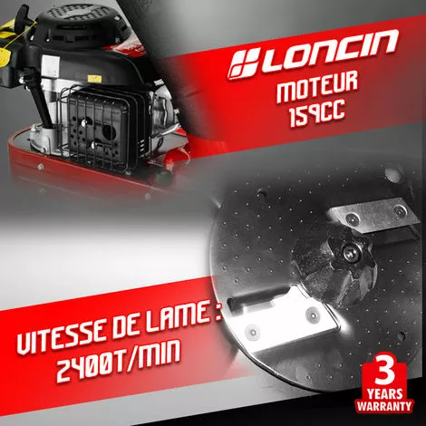 ELEM GARDEN TECHNIC Broyeur De Végétaux 159CC - 50mm Max 5 ELEM GARDEN TECHNIC Broyeur De Végétaux 159CC - 50mm Max – Image 3