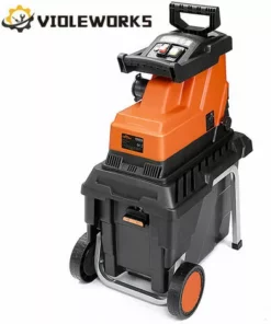 JMAX TS-WS1 Broyeur De Végétaux électrique 2800W 45mm 55L