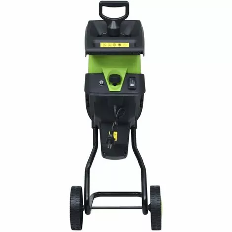 LITZEE Broyeur électrique De Jardin Avec 2 Lames Supplémentaires 2400W # 4 LITZEE Broyeur électrique De Jardin Avec 2 Lames Supplémentaires 2400W # – Image 2