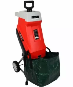 Broyeur électrique, Puissance 2500W, Capacité De Coupe 45mm, Grande Trémie, 2 Sacs De Collecte De 45l, Roues Et Poignée Pour Le Transport – Greencut GE250C-2 -Promos Broyeur de végétaux Magasin 58783461 4