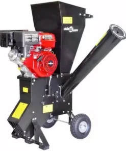 TALKEACH Déchiqueteuse De Bois à Essence Avec Moteur De 15 CH