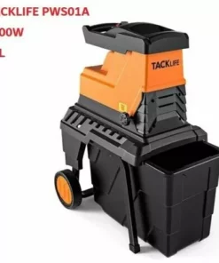 PEDY Broyeur De Végétaux 2800 W Broyeur De Jardin Jaune