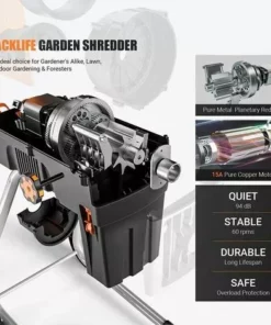 PEDY Broyeur De Végétaux 2800 W Broyeur De Jardin Jaune 8 PEDY Broyeur De Végétaux 2800 W Broyeur De Jardin Jaune -Promos Broyeur de végétaux Magasin 67634548 2