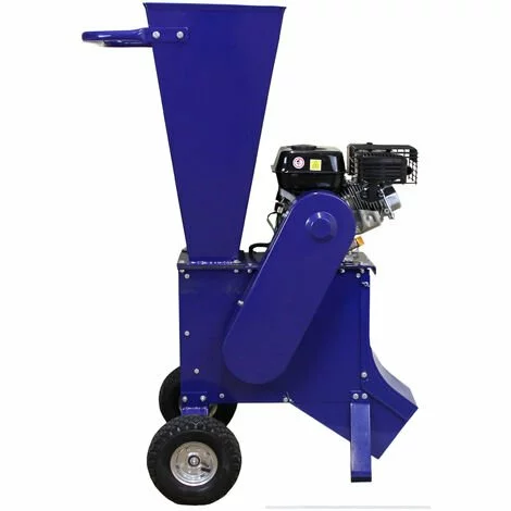 T-Mech Broyeur De Branches, Déchiqueteuse De Feuilles D’arbre 196 Cc 6,5 CV Pour Jardiniers Professionnels Et Paysagistes - Bleu 4 T-Mech Broyeur De Branches, Déchiqueteuse De Feuilles D’arbre 196 Cc 6,5 CV Pour Jardiniers Professionnels Et Paysagistes - Bleu – Image 2